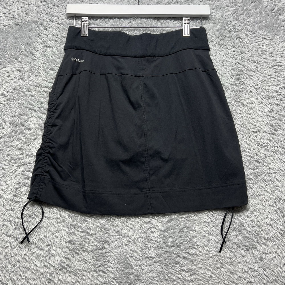 Columbia Skort Womens Small Black Omni Shield Advanced Repellency Hiking Trails - Picture 7 of 13